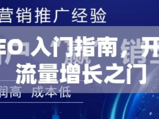 谷歌 SEO 入门指南，开启网站流量增长之门