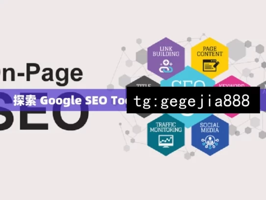 探索 Google SEO Tool，提升网站排名的利器，探索 Google SEO 工具