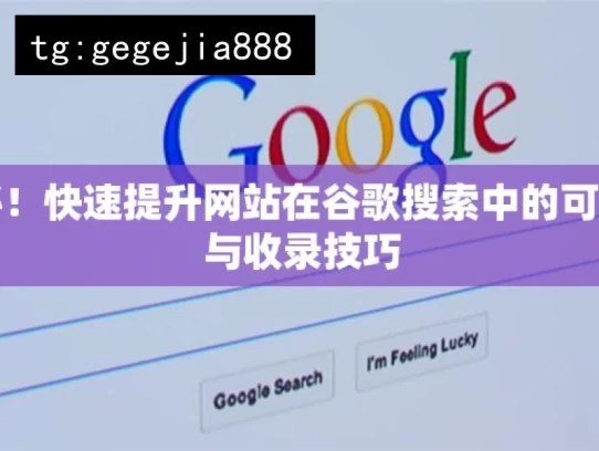 揭秘！快速提升网站在谷歌搜索中的可见度与收录技巧，揭秘提升网站在谷歌的可见度与收录之技