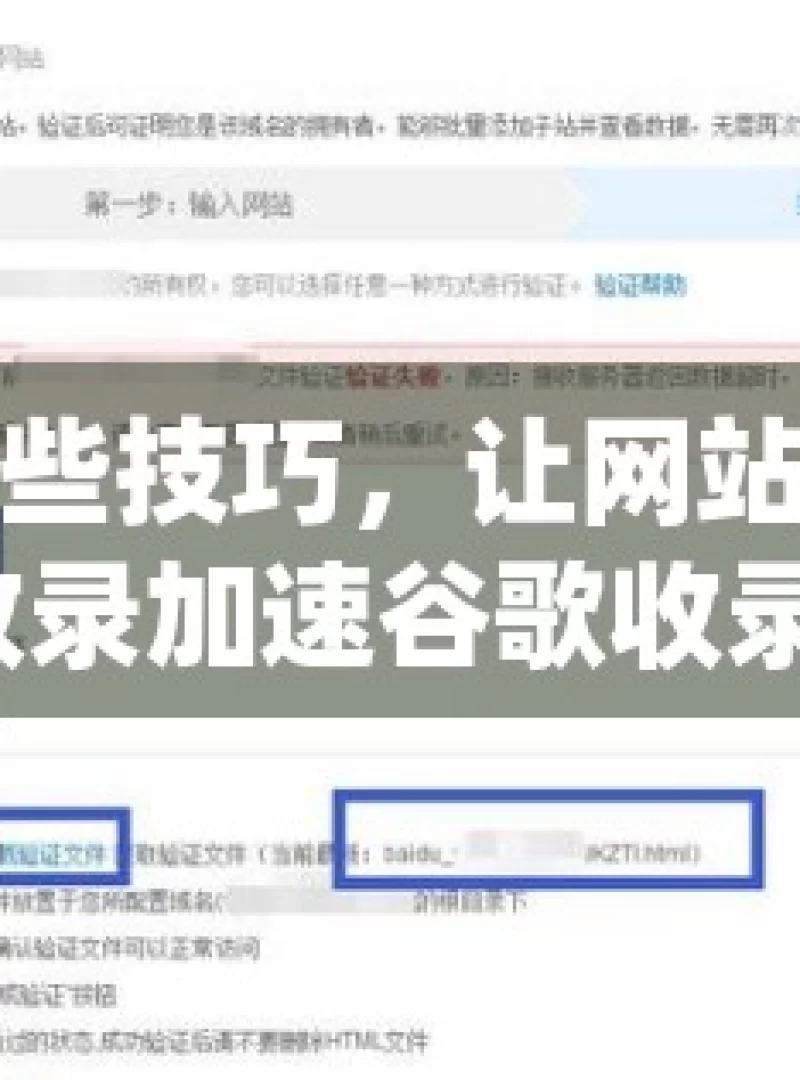 掌握这些技巧，让网站迅速被谷歌收录加速谷歌收录秘籍，让您的网站迅速跻身搜索结果前列！