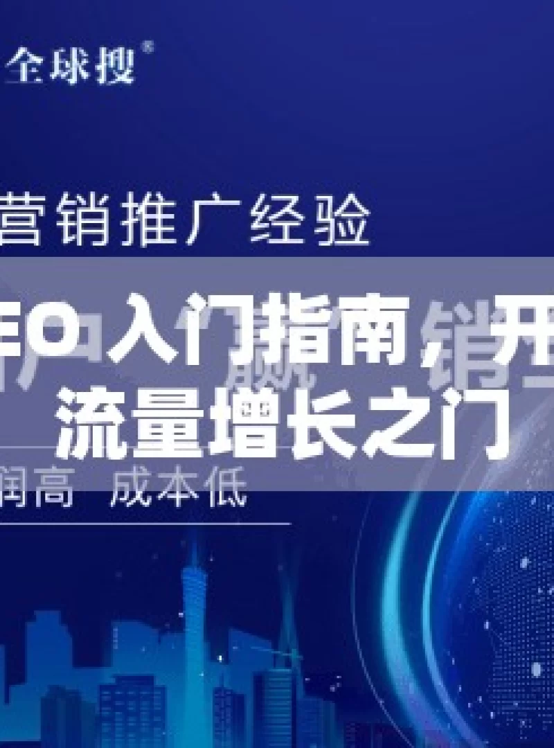 谷歌 SEO 入门指南，开启网站流量增长之门