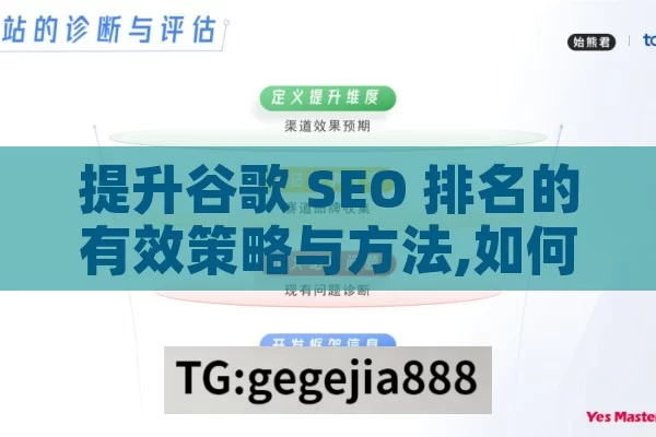 提升谷歌 SEO 排名的有效策略与方法,如何提高谷歌SEO排名